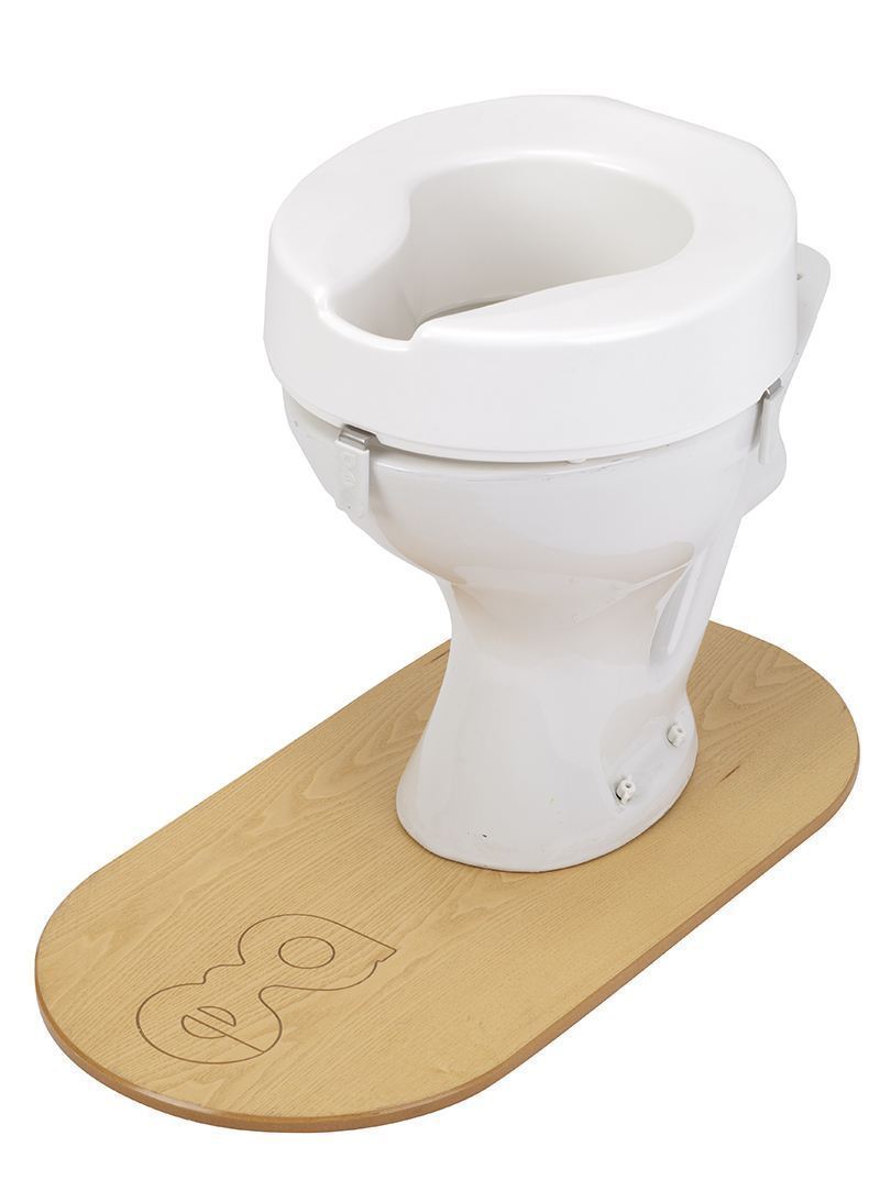 Medline Locking Raised Toilet Seat w/Arms